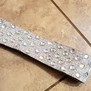 Custom Bedazzled Stretch Belt